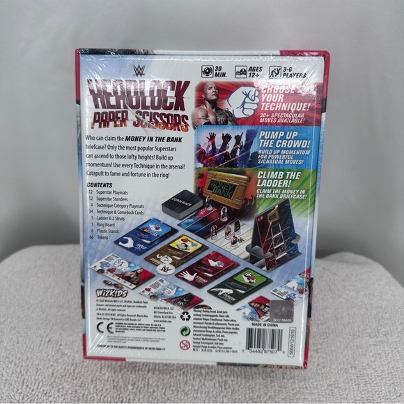 WizKids Headlock Paper Scissors Card Game New Sealed Ages 12+ - Picture 2 of 7